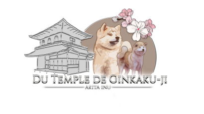 Akita-inu-Du-Temple-de-Ginkaku-ji-Logo